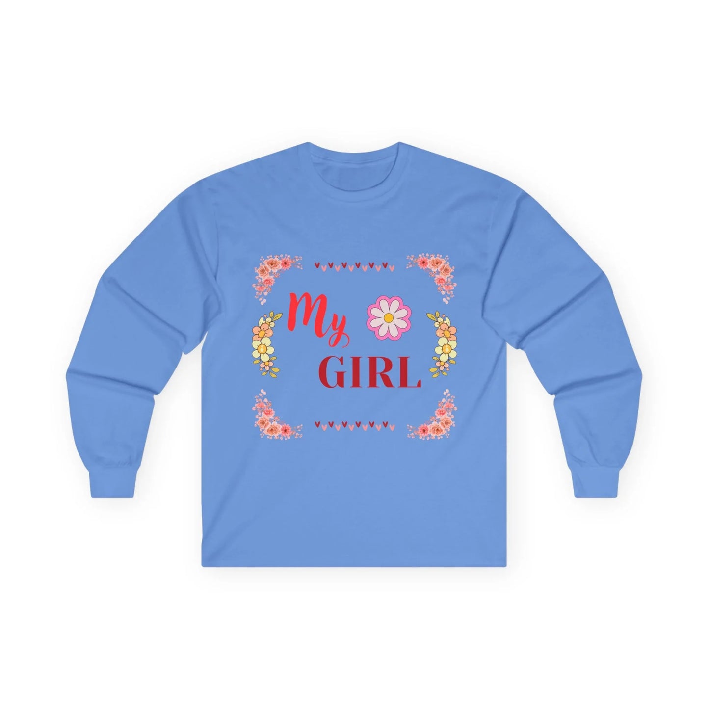 Floral Long Sleeve Tee - Warm and Cozy Moments Design - RizQ Life 