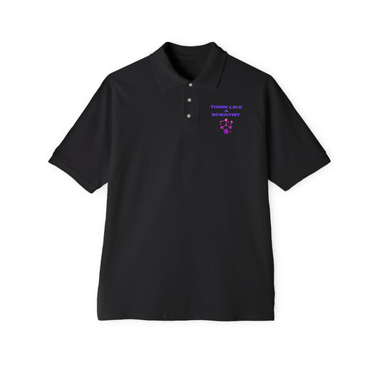 Scientist Polo Shirt - Smart Casual Tee for Science Enthusiasts