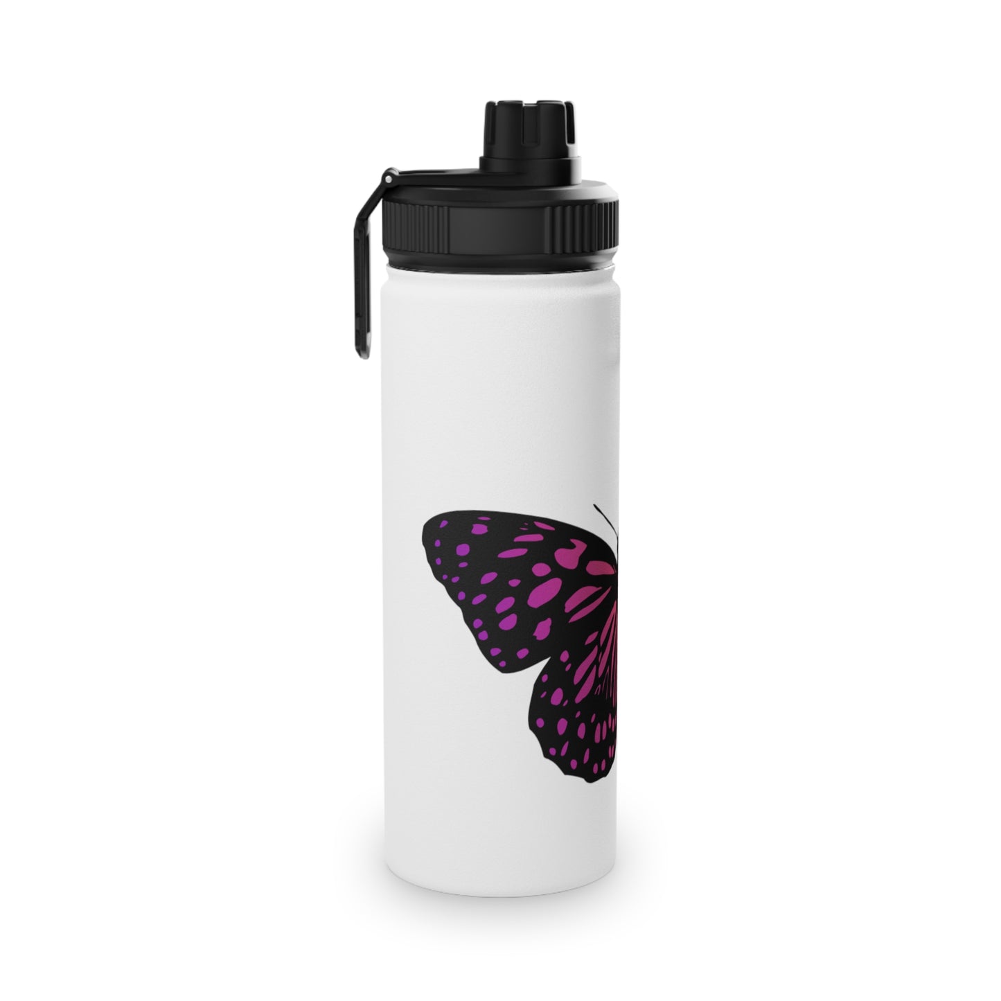 Butterfly Stainless Steel Water Bottle