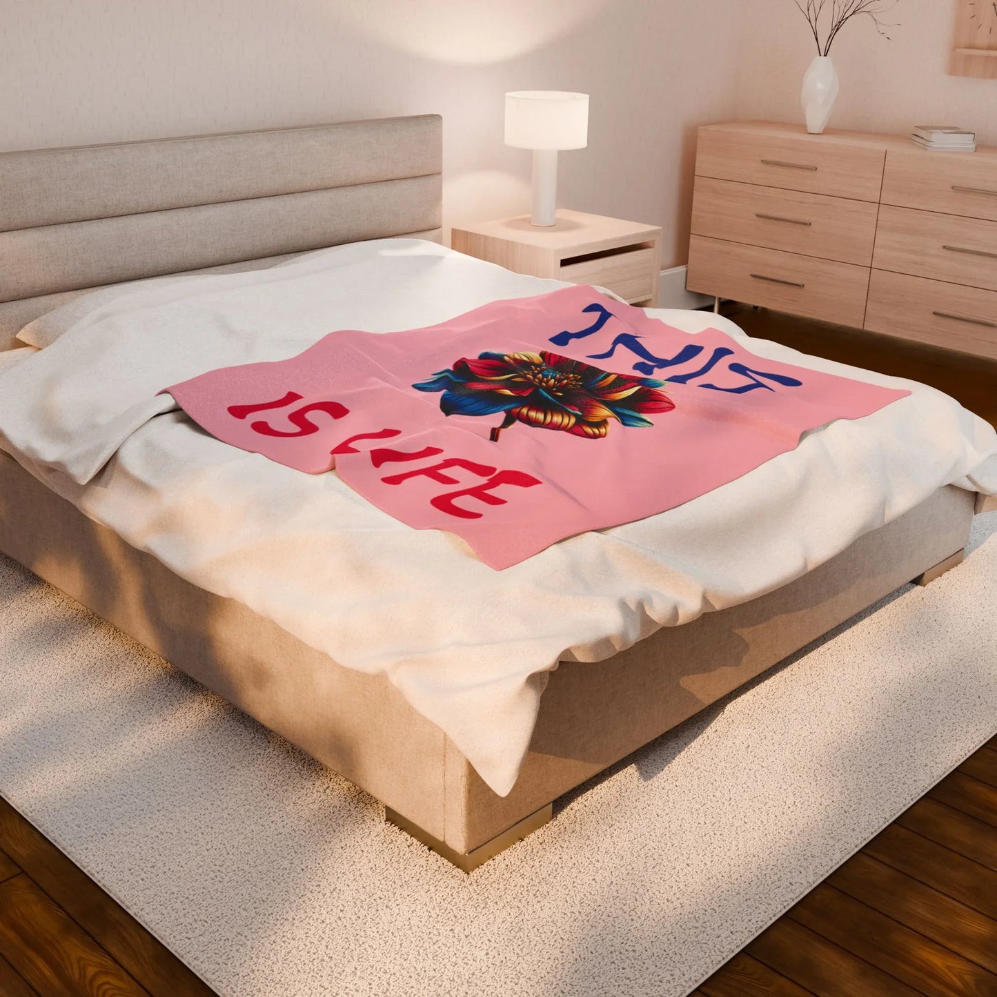 Soft and Cozy Velveteen Plush Blanket | Perfect for Home Decor, Gifts, Cozy Nights, Outdoor Picnics, and Relaxation - RizQ Life 