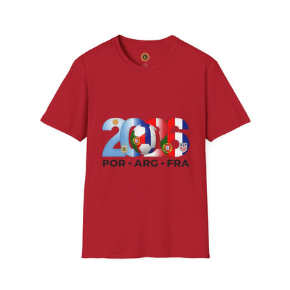 2026 Soccer Unisex Shirt | POR ARG FRA USA Football Tee