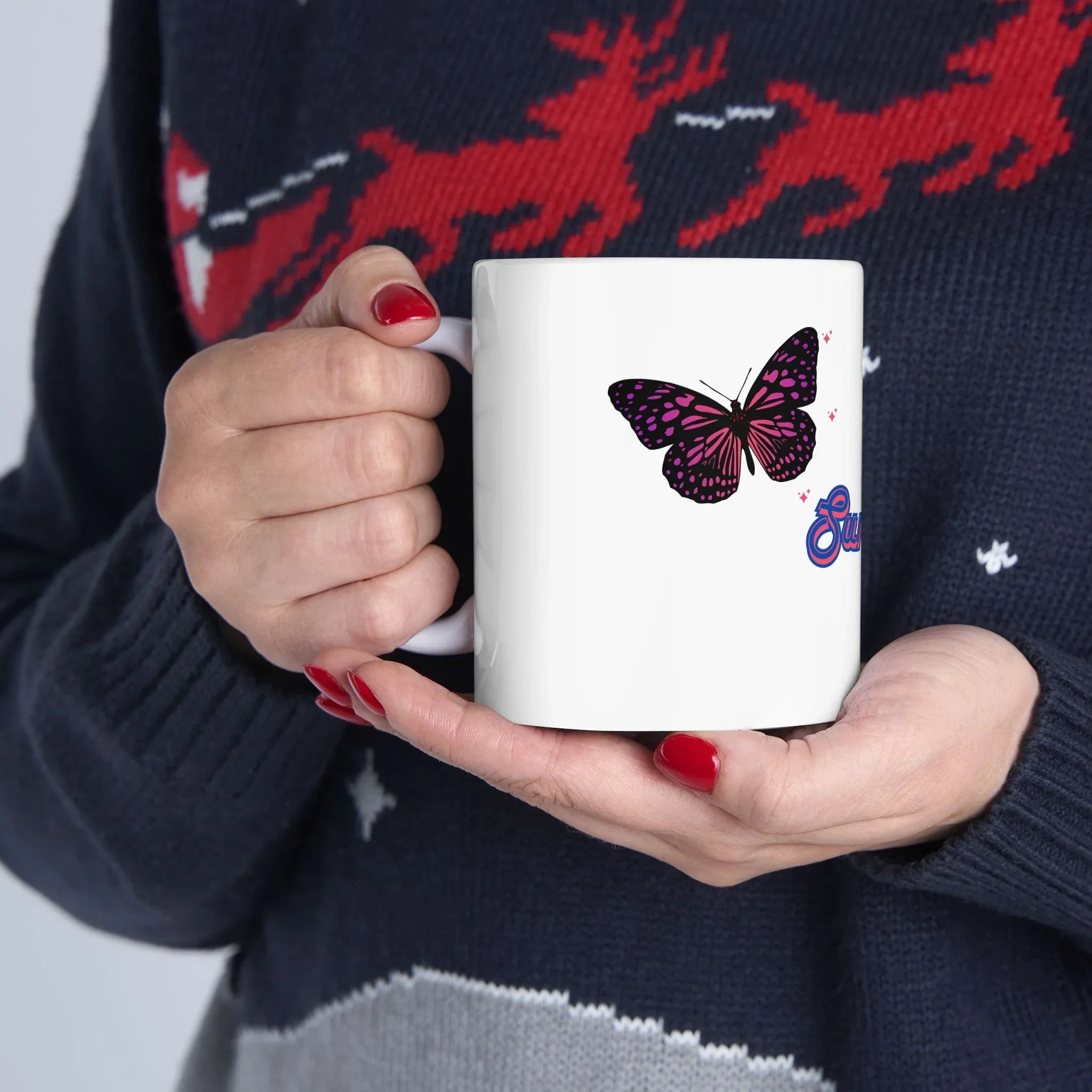 Butterfly Sunday Mug - RizQ Life 