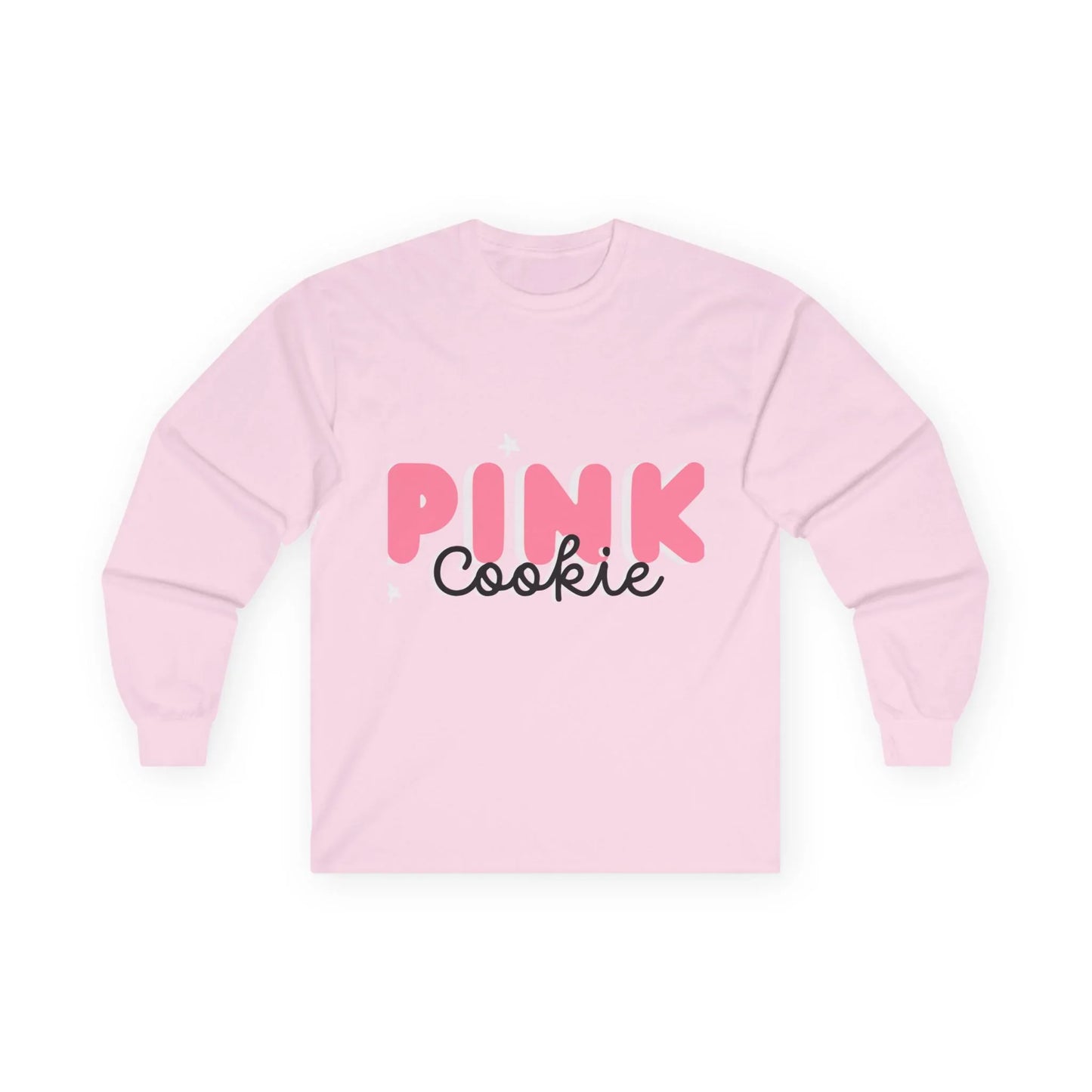 Pink Cookie Long Sleeve Tee - Sweet Treat Vibe - RizQ Life 