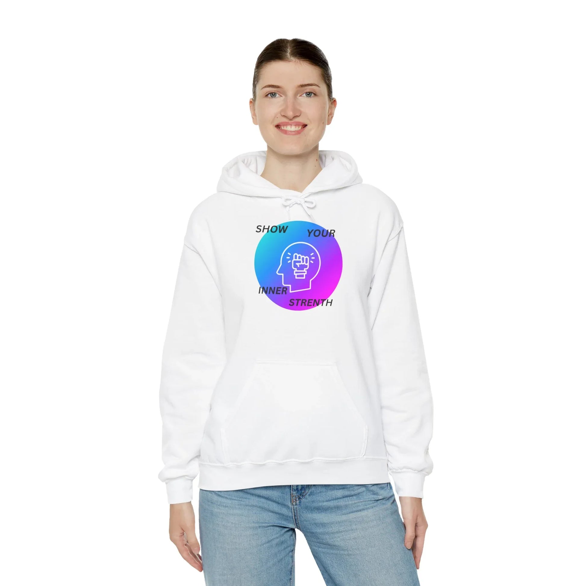 Women's Hoodie Empowerment Motivation Inner Strength Sweatshirt - RizQ Life 