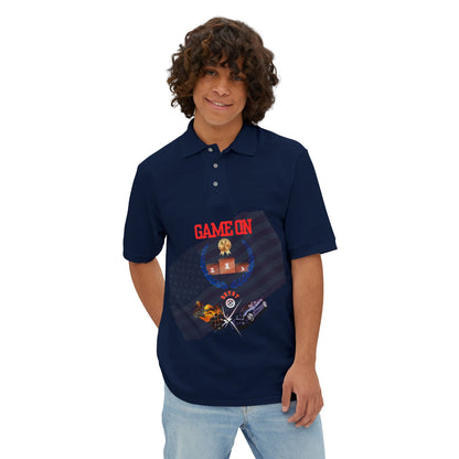 Men's Polo Shirt - Casual Sportswear Tee for Active Lifestyle