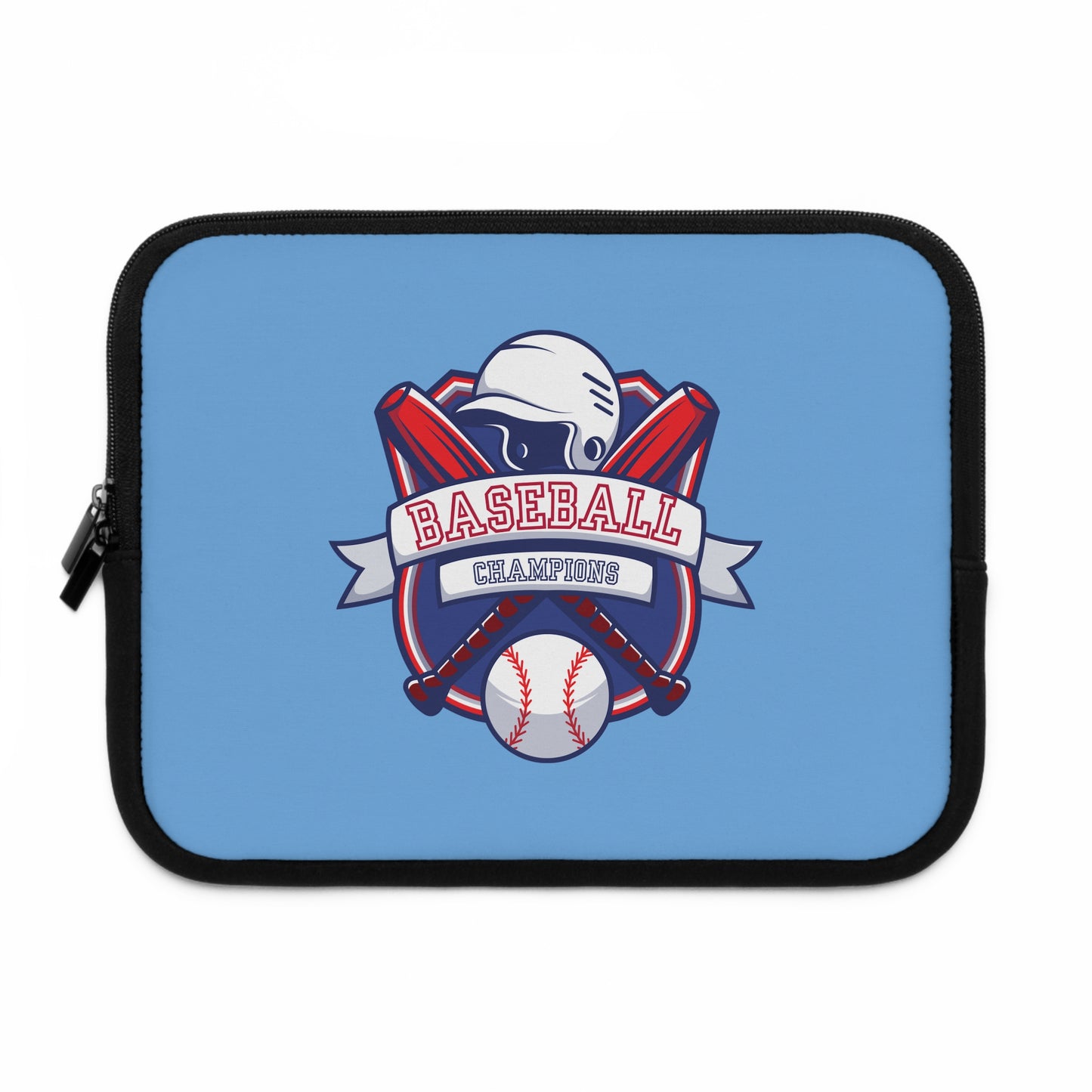 Baseball Champion Laptop Sleeve | Sports Tech Accessory | Gift for Baseball Fans, Student, Athletes, Sports Enthusiasts, Back to School