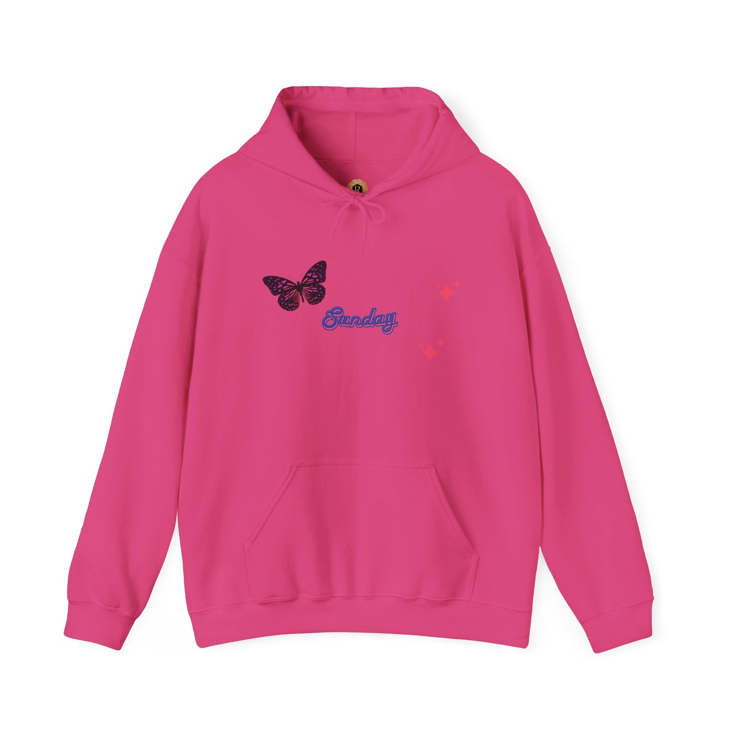 Butterfly Sunday Hoodie Sweatshirt For Women