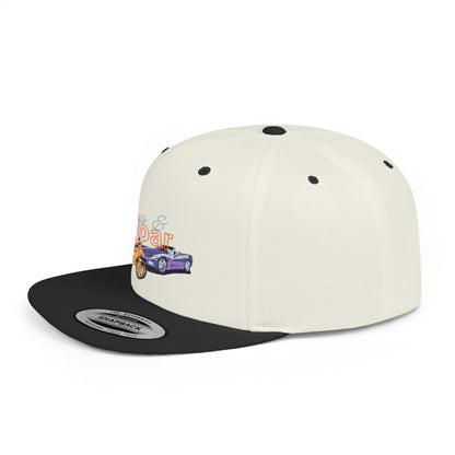 Rush & Rore Vintage Game Snapback Cap — Flat Bill Car Lover Hat