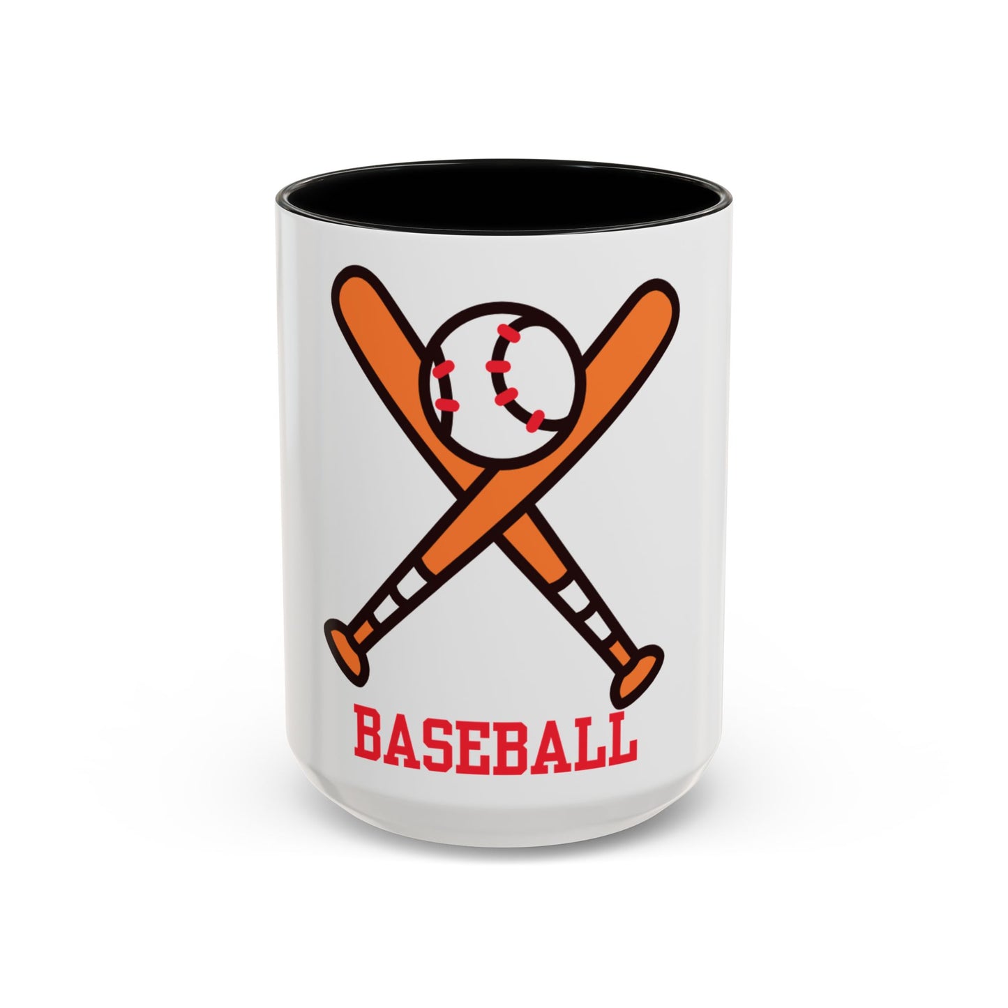 Baseball Accent Coffee Mug - Perfect for Sports Lovers & Gifting