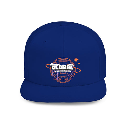 Global Snapback Cap – stylish adjustable six-panel hat for men & women. Breathable, embroidered, and perfect for gifting or casual wear.