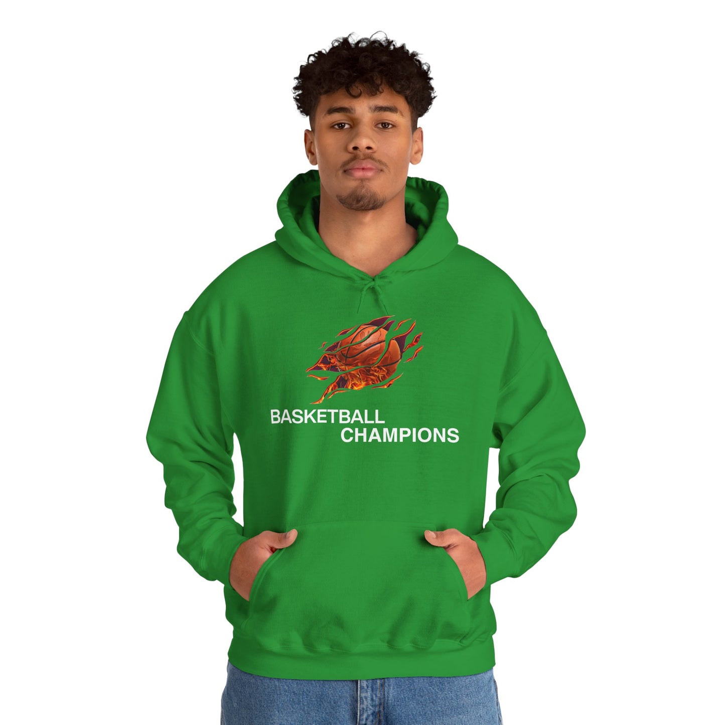 Basketball Champions Hoodie - Men's Heavy Blend Sweatshirt