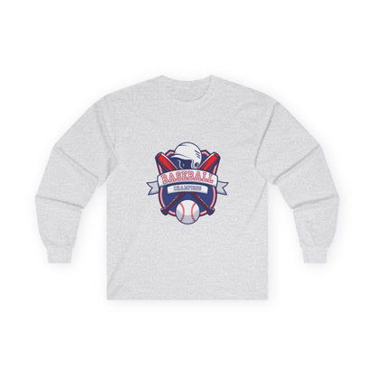 Baseball Enthusiast Long Sleeve Tee - Unisex Ultra Cotton