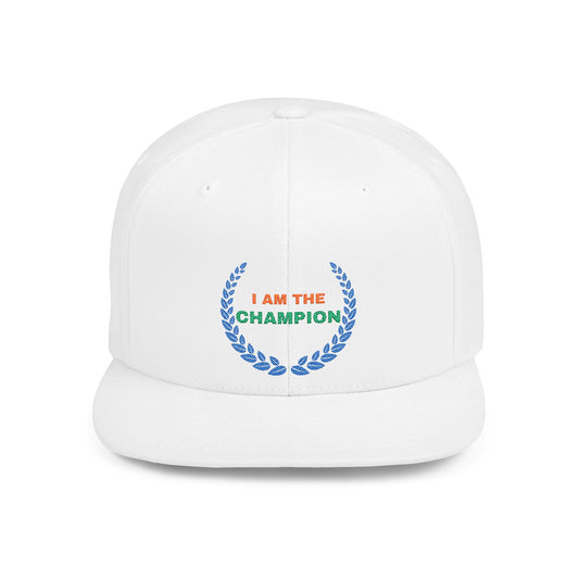 Shop the Champion Snapback Cap – stylish adjustable flat bill hat for adults. Perfect for streetwear, outdoor events, and gifts. Durable and comfy!