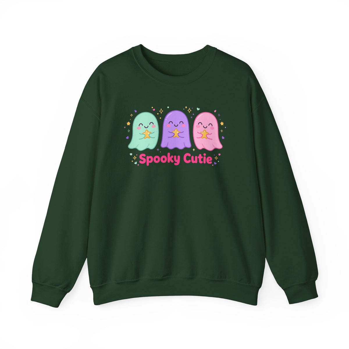 Spooky Cutie Sweatshirt | Cute Pastel Halloween Ghost Crewneck