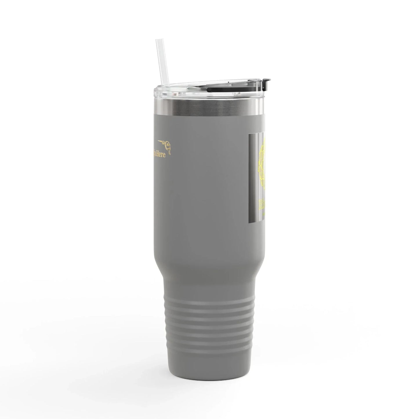RizQ Life 40oz Insulated Travel Tumbler with Handle
