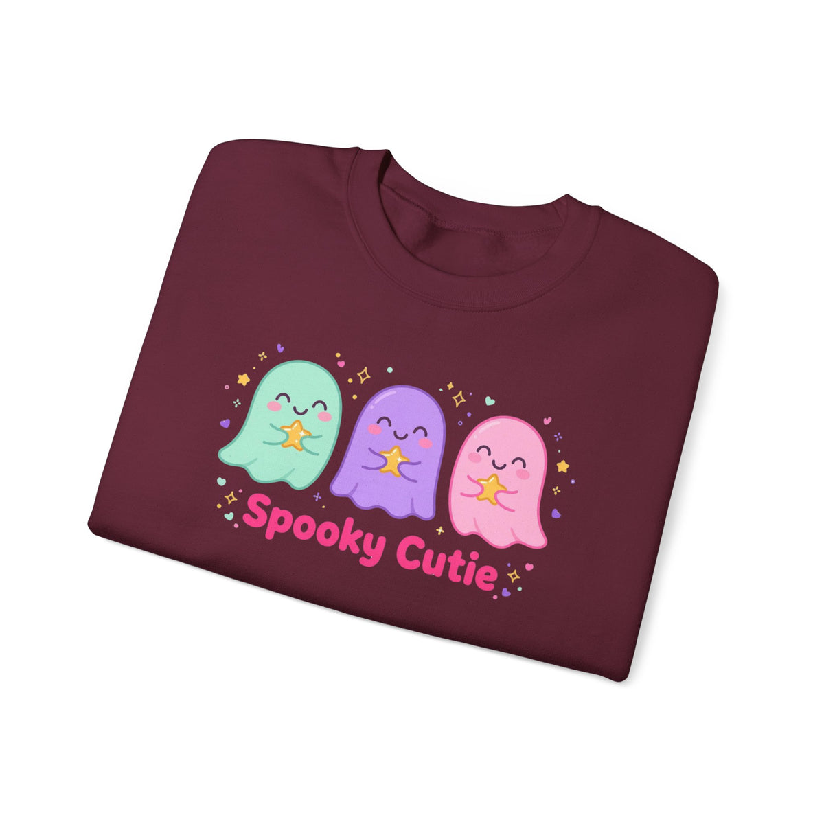 Spooky Cutie Sweatshirt | Cute Pastel Halloween Ghost Crewneck