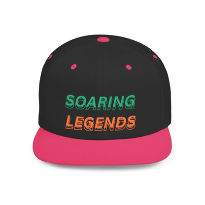 Soaring Legend Snapback – adjustable, stylish cap for men & women. Ideal for casual wear, sports, streetwear, and as a gift.