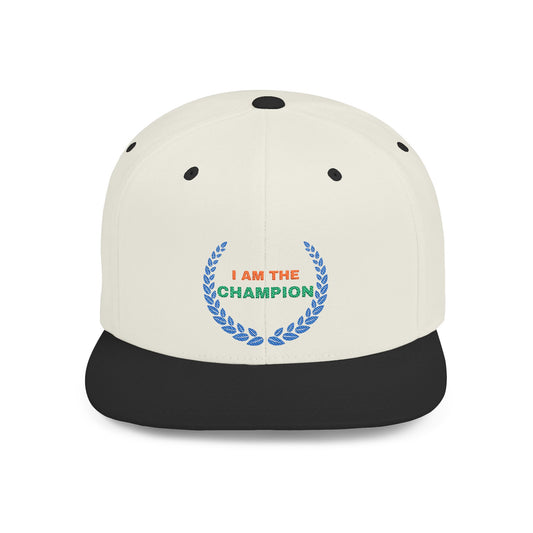 Shop the Champion Snapback Cap – stylish adjustable flat bill hat for adults. Perfect for streetwear, outdoor events, and gifts. Durable and comfy!