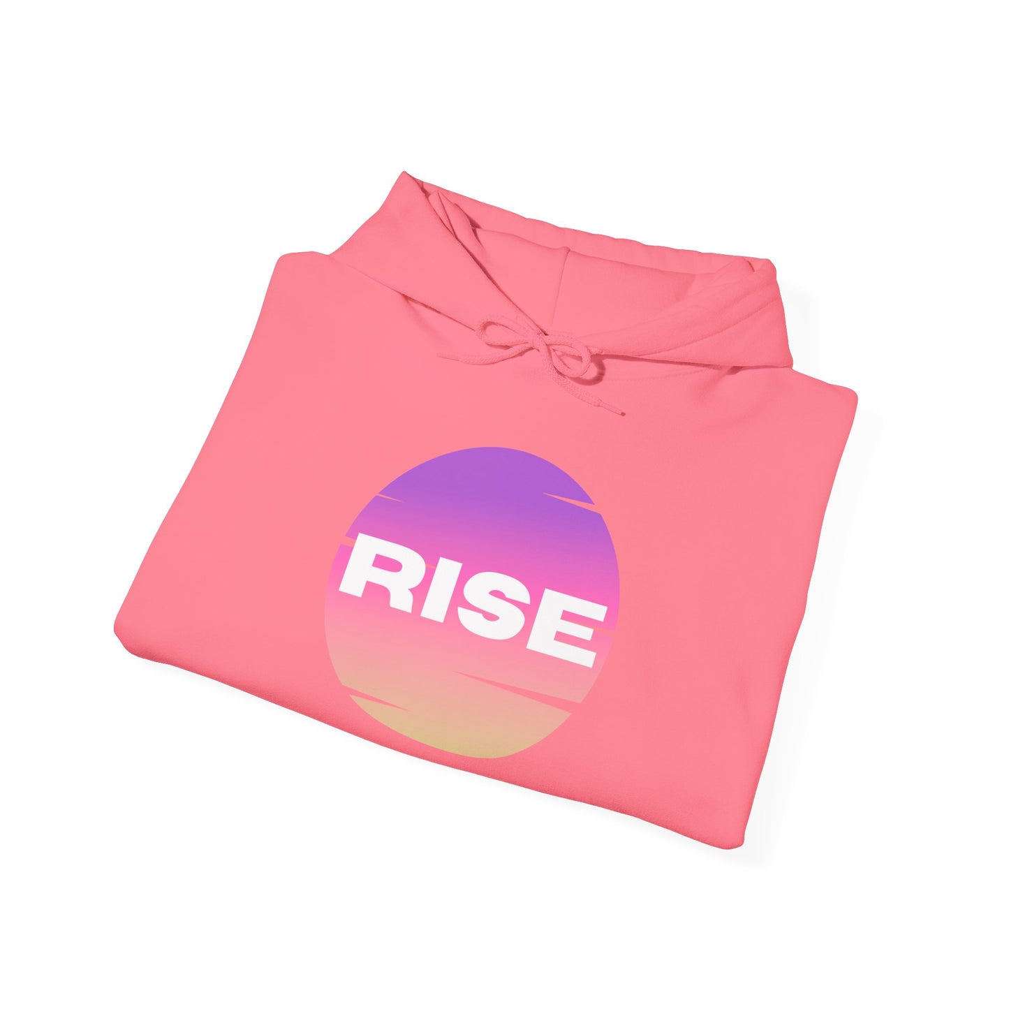 Women's Rise Graphic Hoodie - Cozy & Inspirational Sweatshirt