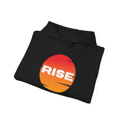 Men's Rise Sunset Hoodie - Comfortable Heavy Blend Sweatshirt