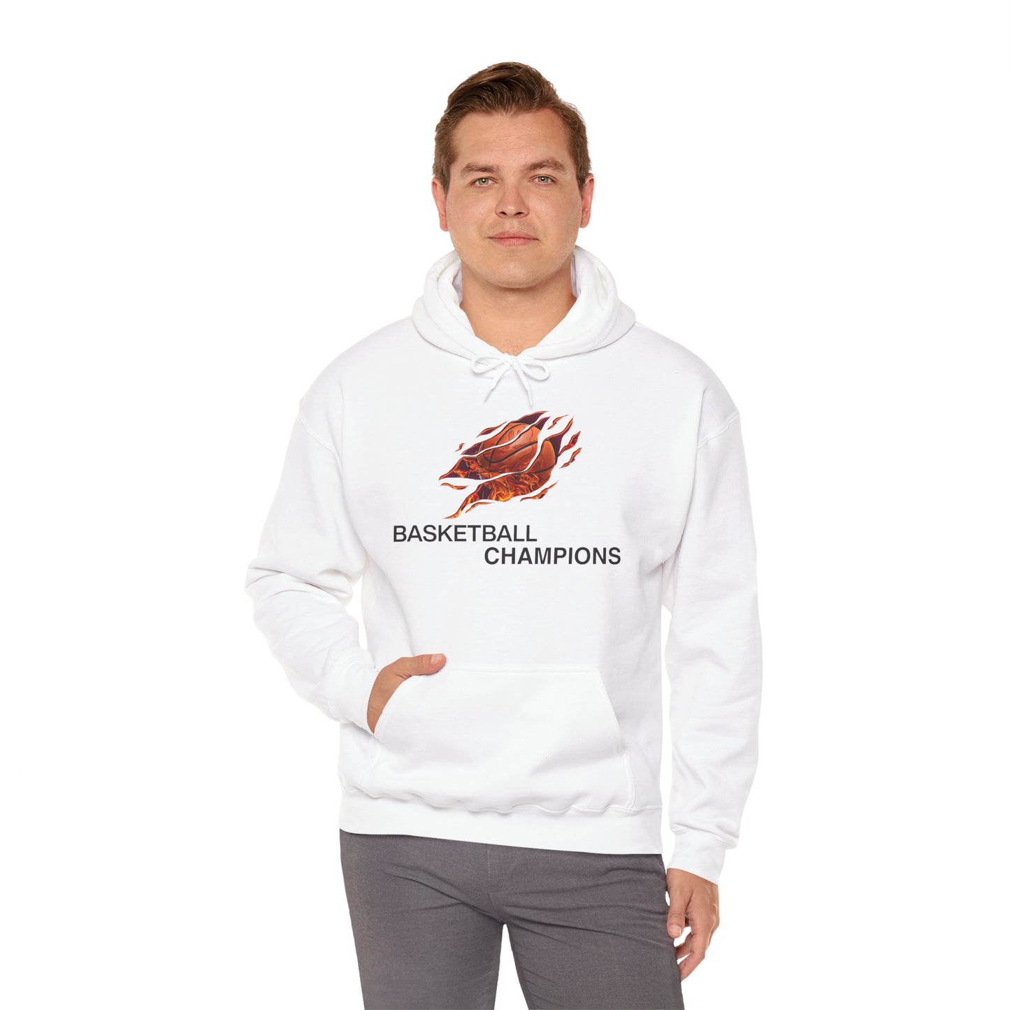 Basketball Champions Hoodie - Men's Heavy Blend Sweatshirt