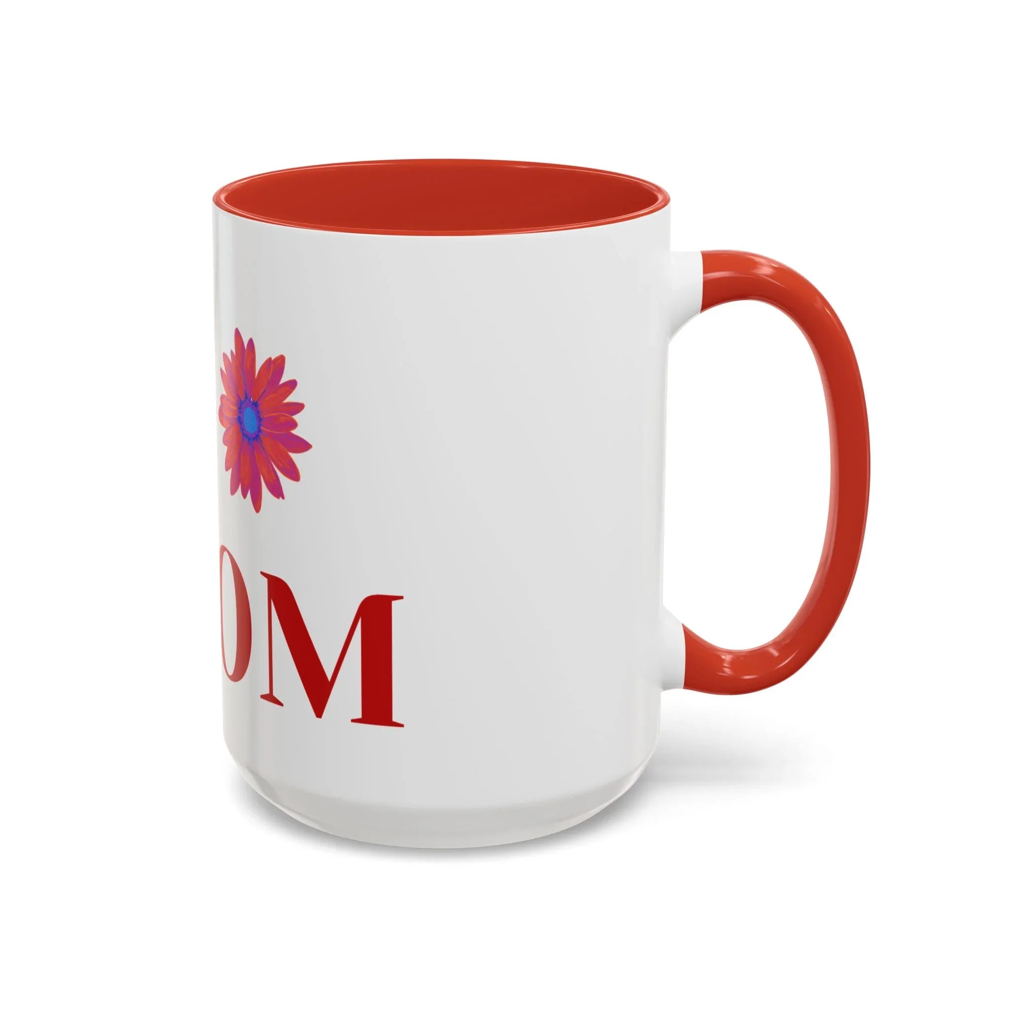 Gift for Mom l My Mom Accent Mug l Coffee or Tea Cup l Birthday & Mother’s Day - RizQ Life 