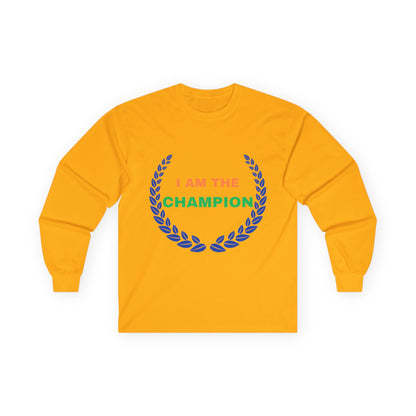 Motivational Quote Cotton Unisex Long Sleeve