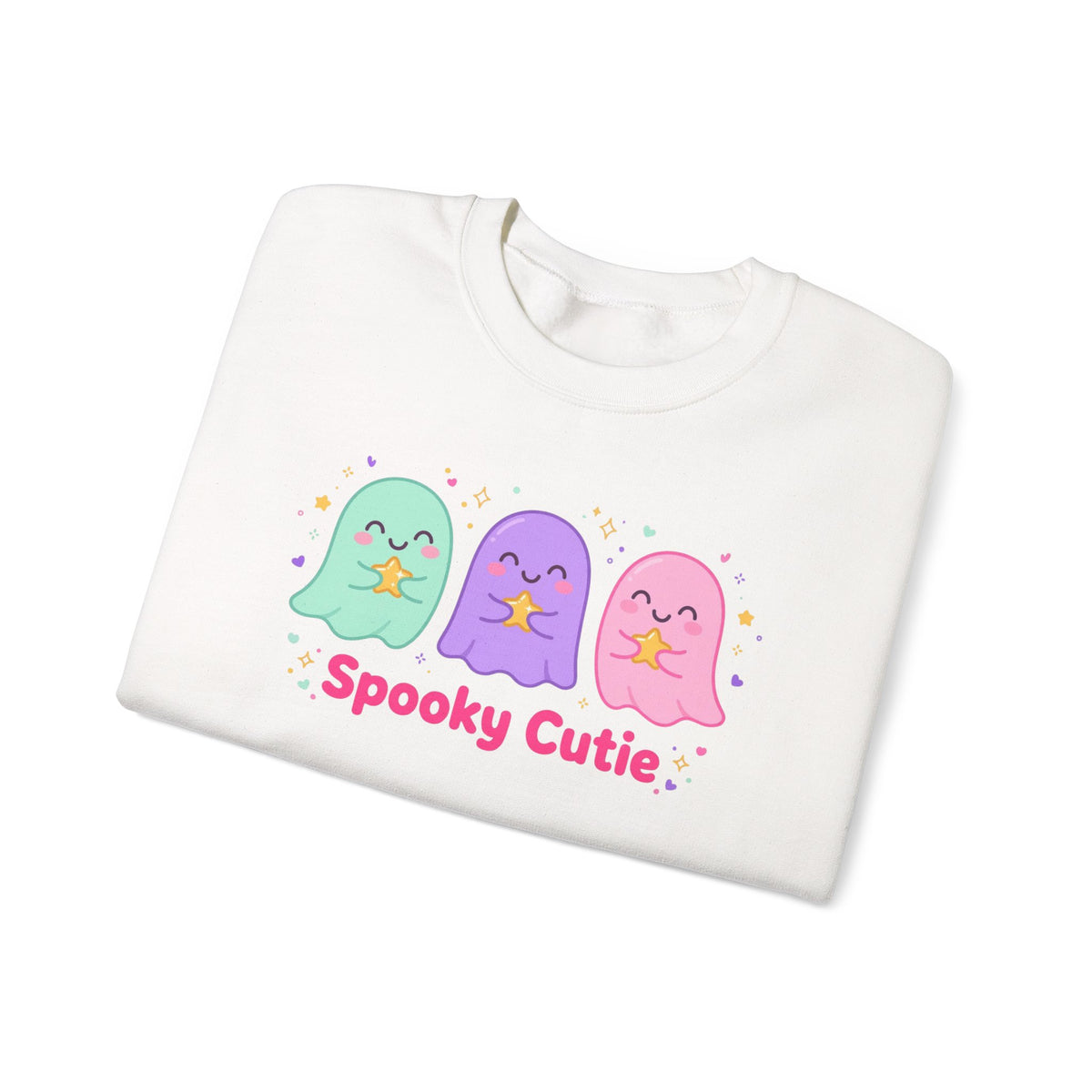Spooky Cutie Sweatshirt | Cute Pastel Halloween Ghost Crewneck