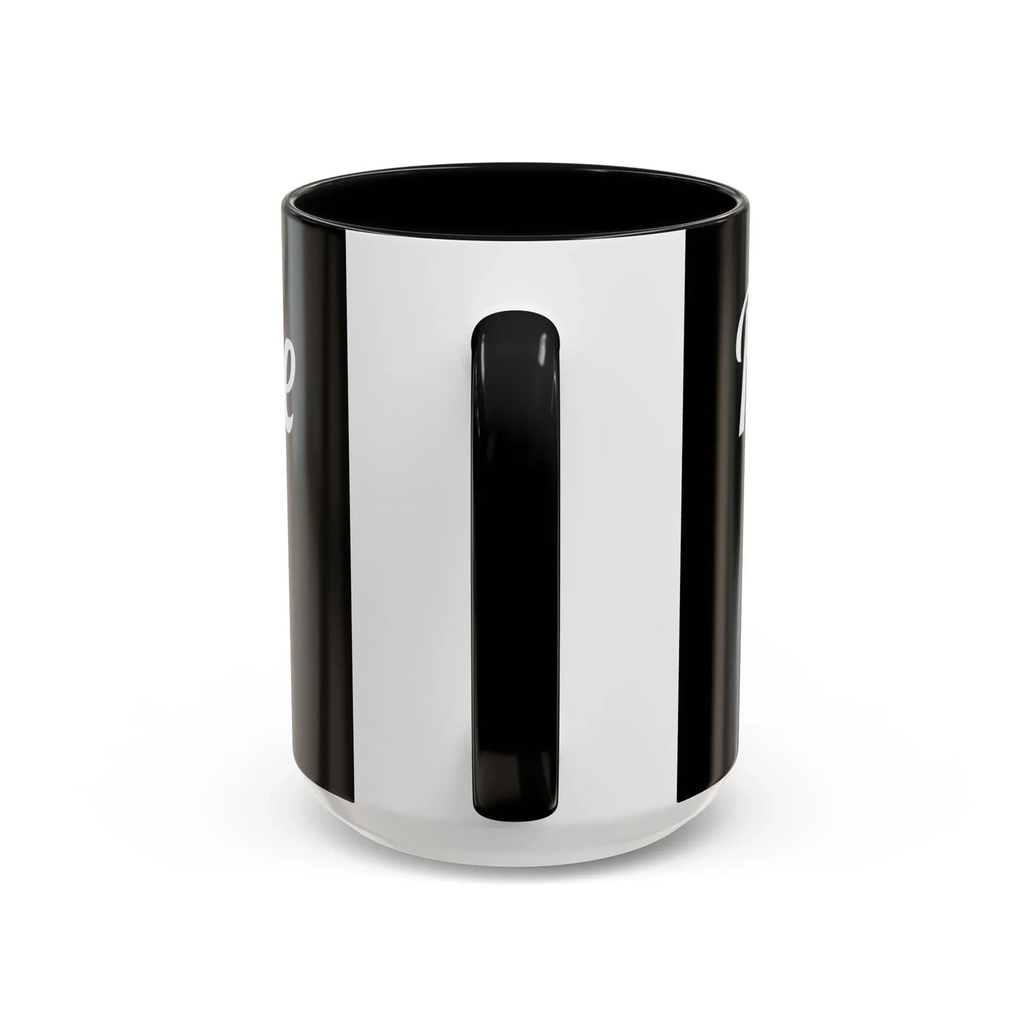 Rise & Shine Accent Coffee Mug - Motivational Black Mug for Morning Boost - RizQ Life 