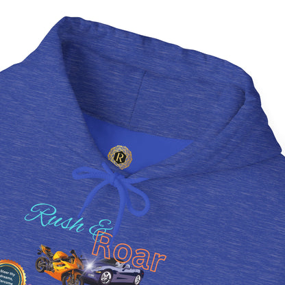 Vintage Car Hoodie - Cool and Cozy Unisex Sweatshirt for Road Trips