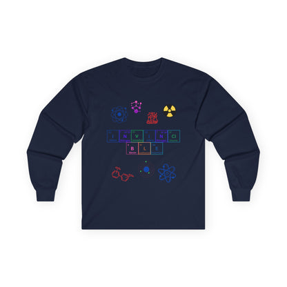 Invincible Unisex Long Sleeve Tee - Science Inspired Graphic Tee