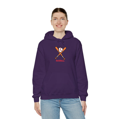 Women's Baseball Hoodie - Cozy Sports Sweatshirt for Baseball Lovers