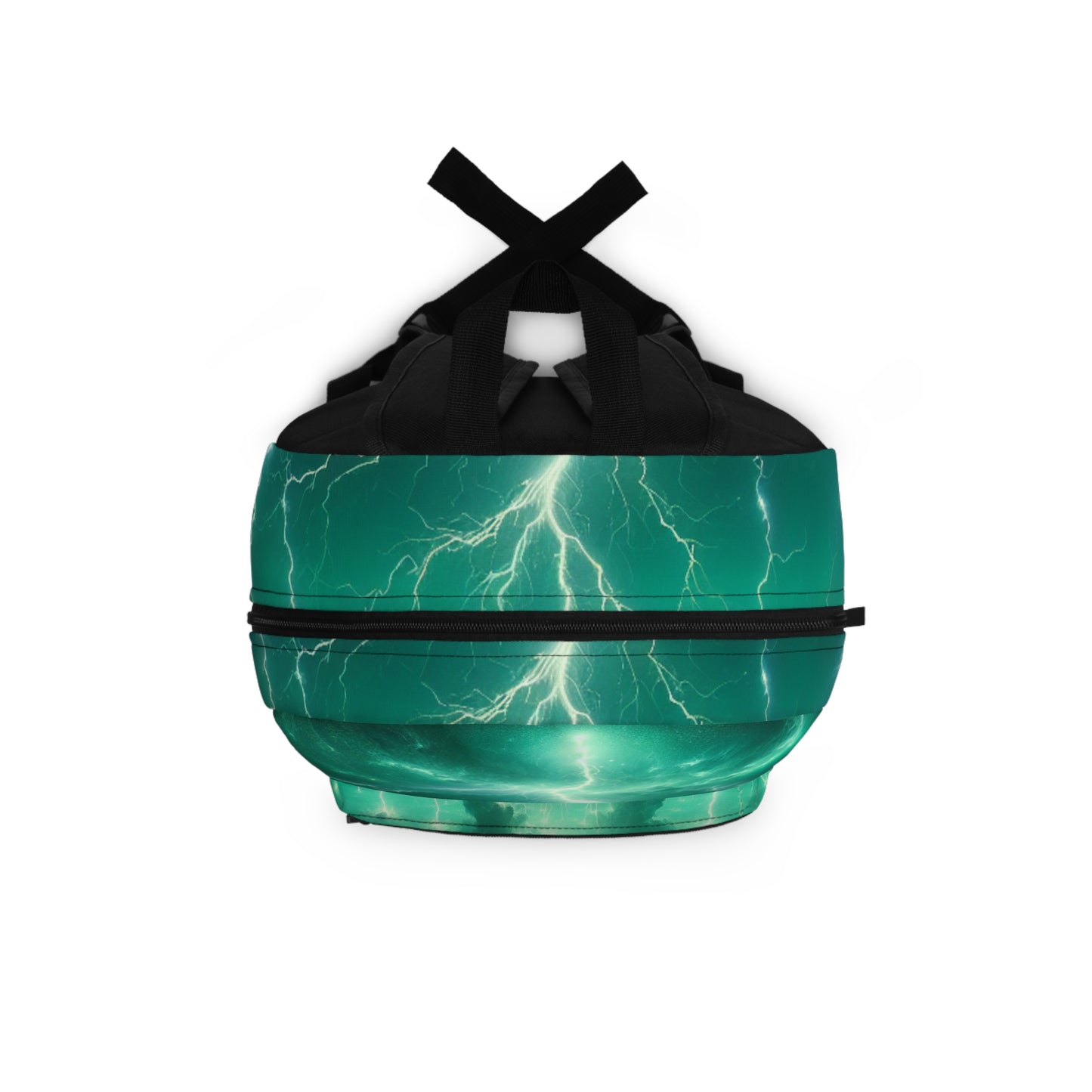 Electric Storm Backpack, Lightning Design Daypack, Trendy School Bag, Travel Essentials for Adventurers, Unique Gift for Nature Lovers