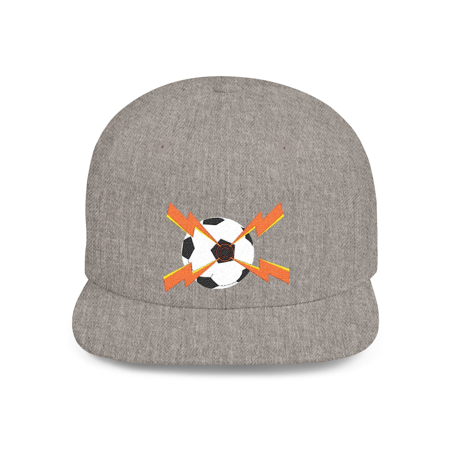 Casquette snapback à visière plate de football – ajustable, élégante et parfaite pour le streetwear, les sorties décontractées, les festivals et les cadeaux.