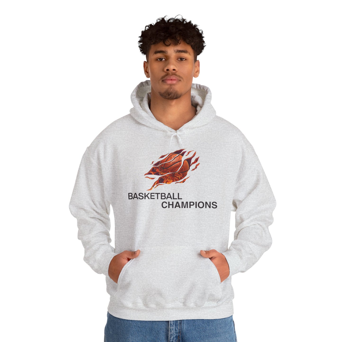 Basketball Champions Hoodie - Men's Heavy Blend Sweatshirt