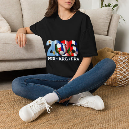 2026 Soccer Unisex Shirt | POR ARG FRA USA Football Tee