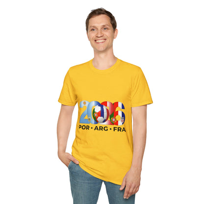 2026 Soccer Unisex Shirt | POR ARG FRA USA Football Tee