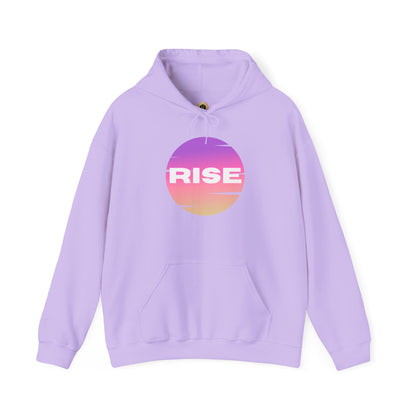 Women's Rise Graphic Hoodie - Cozy & Inspirational Sweatshirt