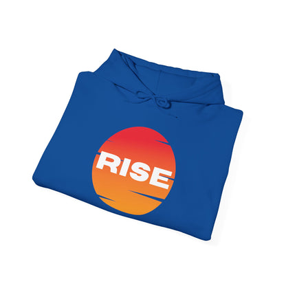 Men's Rise Sunset Hoodie - Comfortable Heavy Blend Sweatshirt