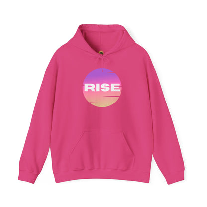 Women's Rise Graphic Hoodie - Cozy & Inspirational Sweatshirt