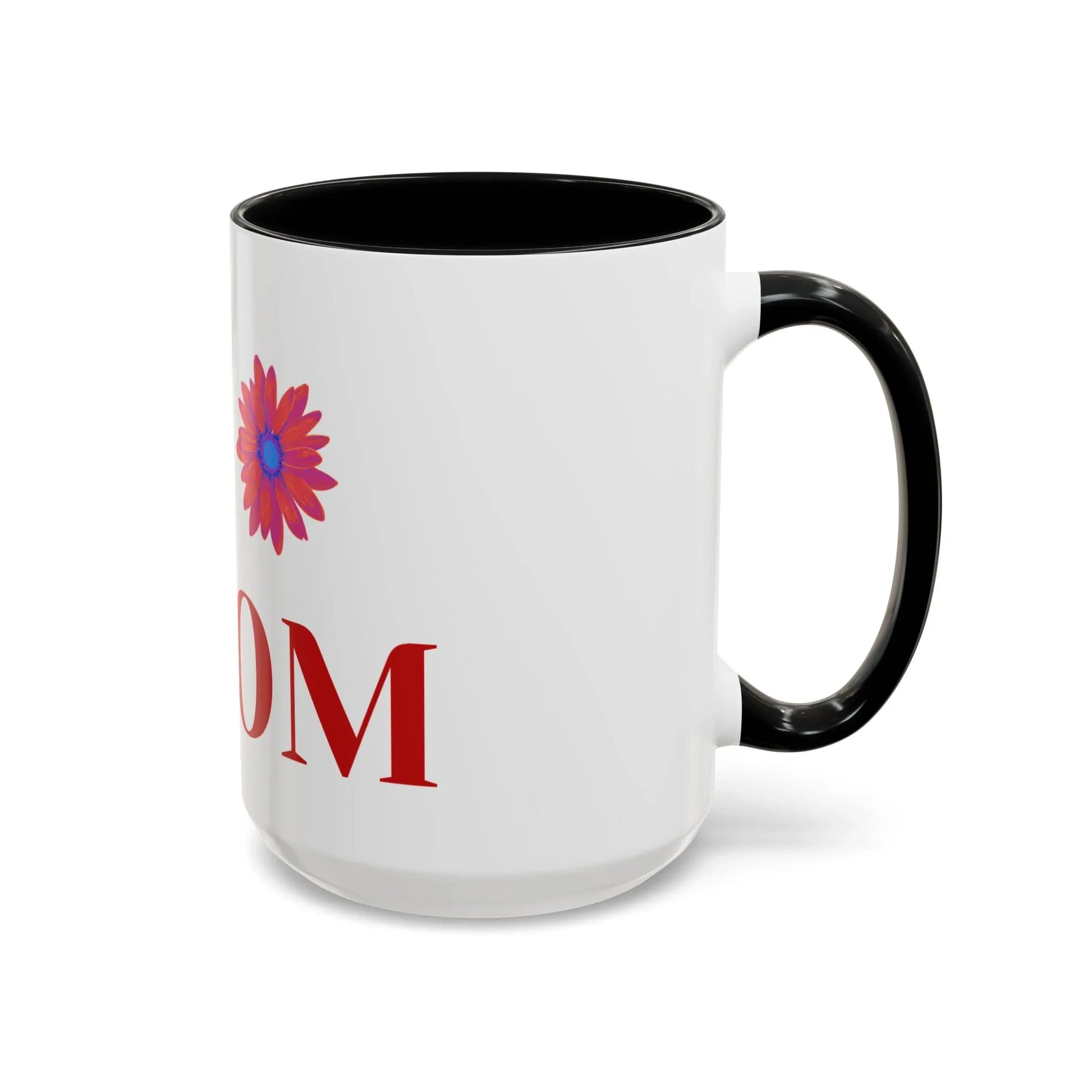 Gift for Mom l My Mom Accent Mug l Coffee or Tea Cup l Birthday & Mother’s Day - RizQ Life 