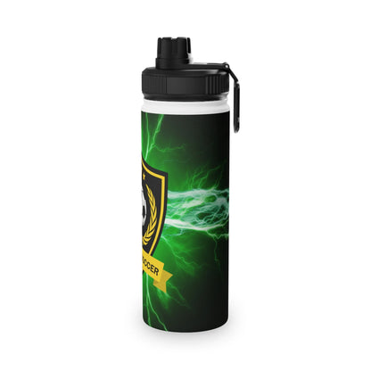 Soccer Stainless Steel Water Bottle - Sporty Design for Athletes - RizQ Life 