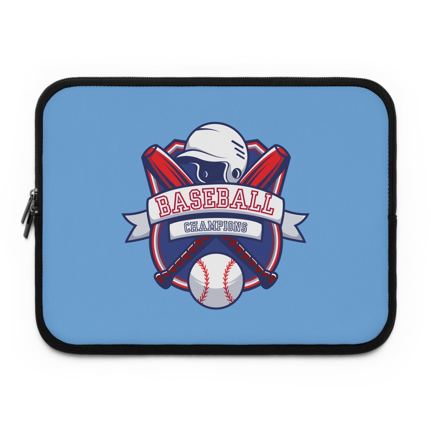 Baseball Champion Laptop Sleeve | Sports Tech Accessory | Gift for Baseball Fans, Student, Athletes, Sports Enthusiasts, Back to School