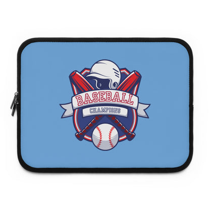 Baseball Champion Laptop Sleeve | Sports Tech Accessory | Gift for Baseball Fans, Student, Athletes, Sports Enthusiasts, Back to School