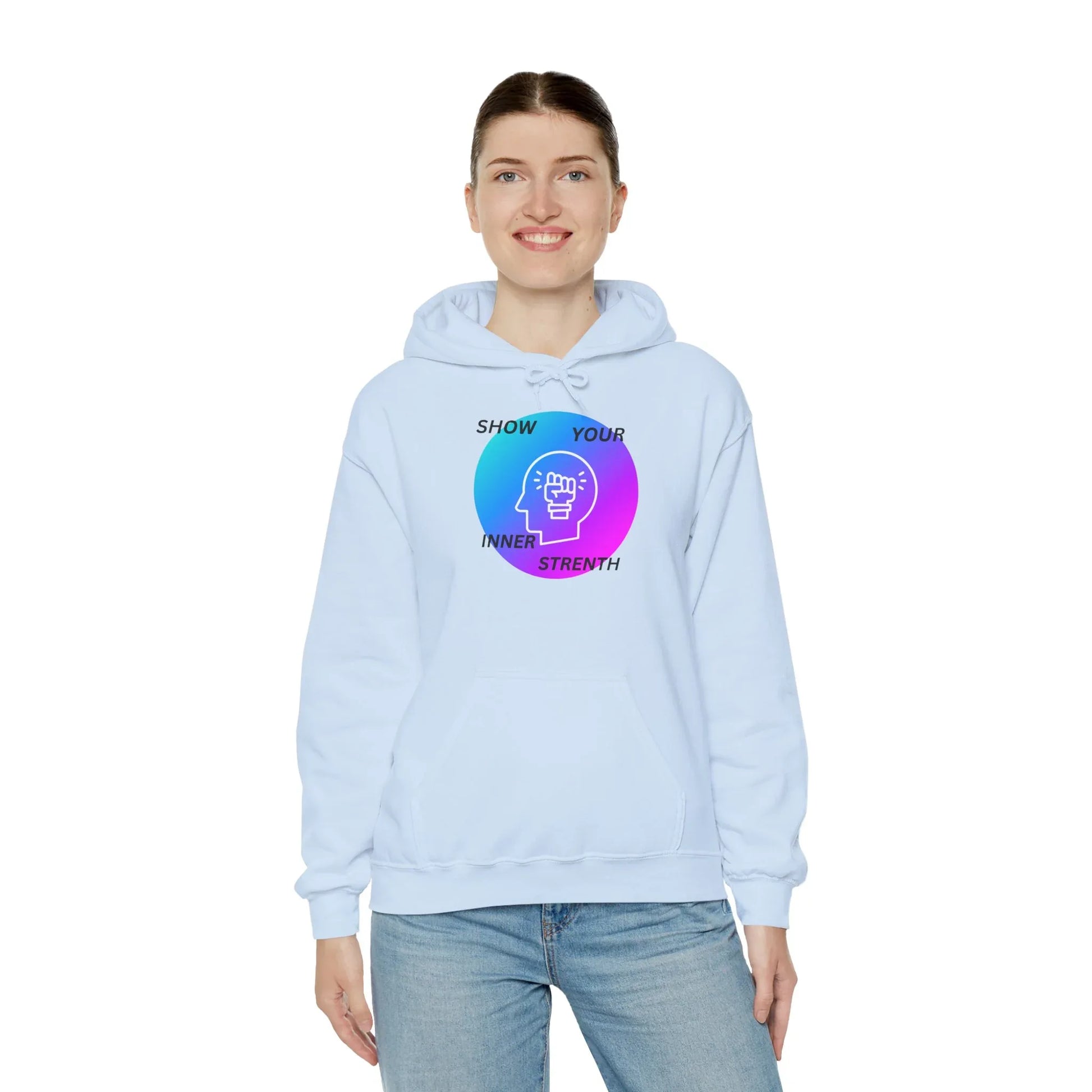 Women's Hoodie Empowerment Motivation Inner Strength Sweatshirt - RizQ Life 