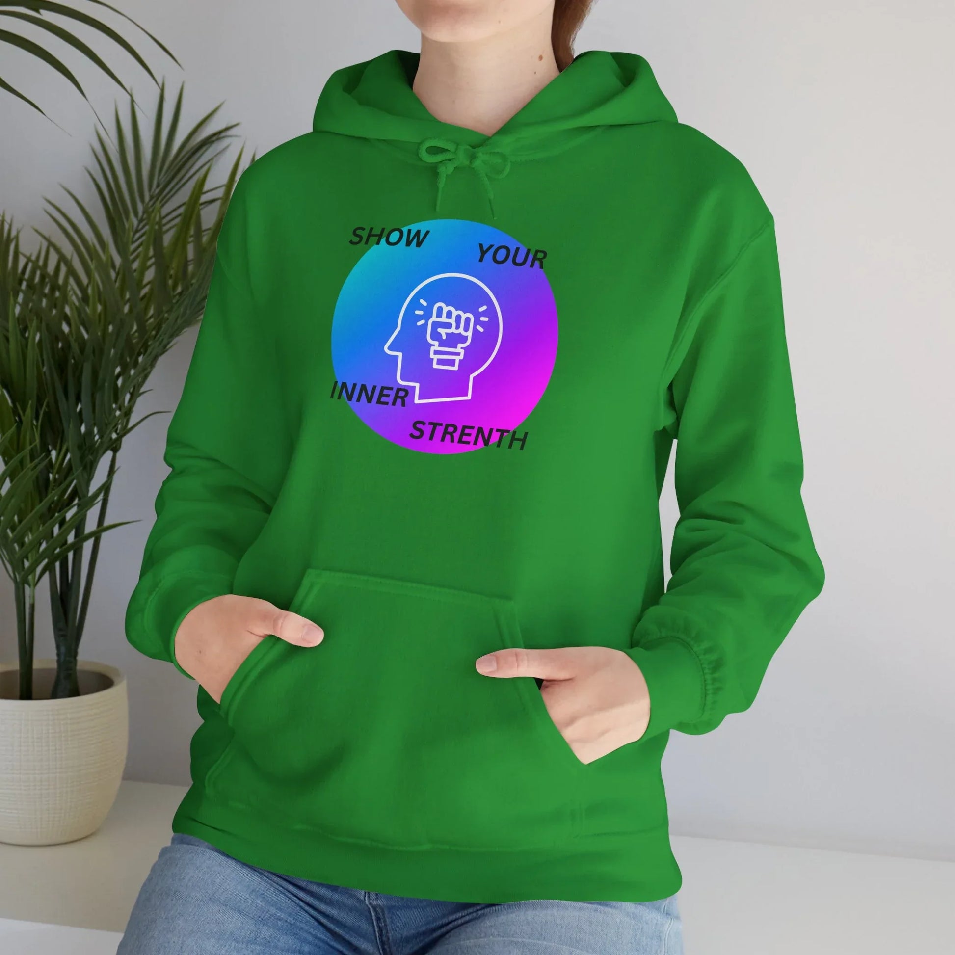 Women's Hoodie Empowerment Motivation Inner Strength Sweatshirt - RizQ Life 