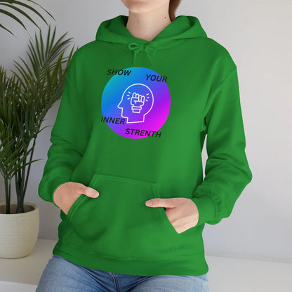 Women's Hoodie Empowerment Motivation Inner Strength Sweatshirt - RizQ Life 