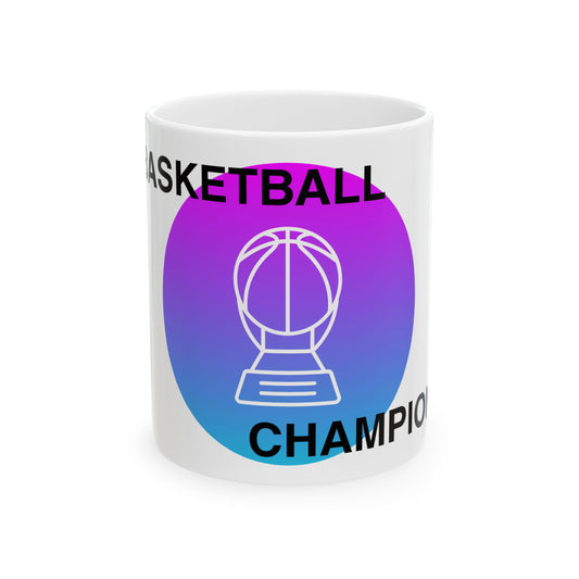 Basketball Champion Ceramic Mug