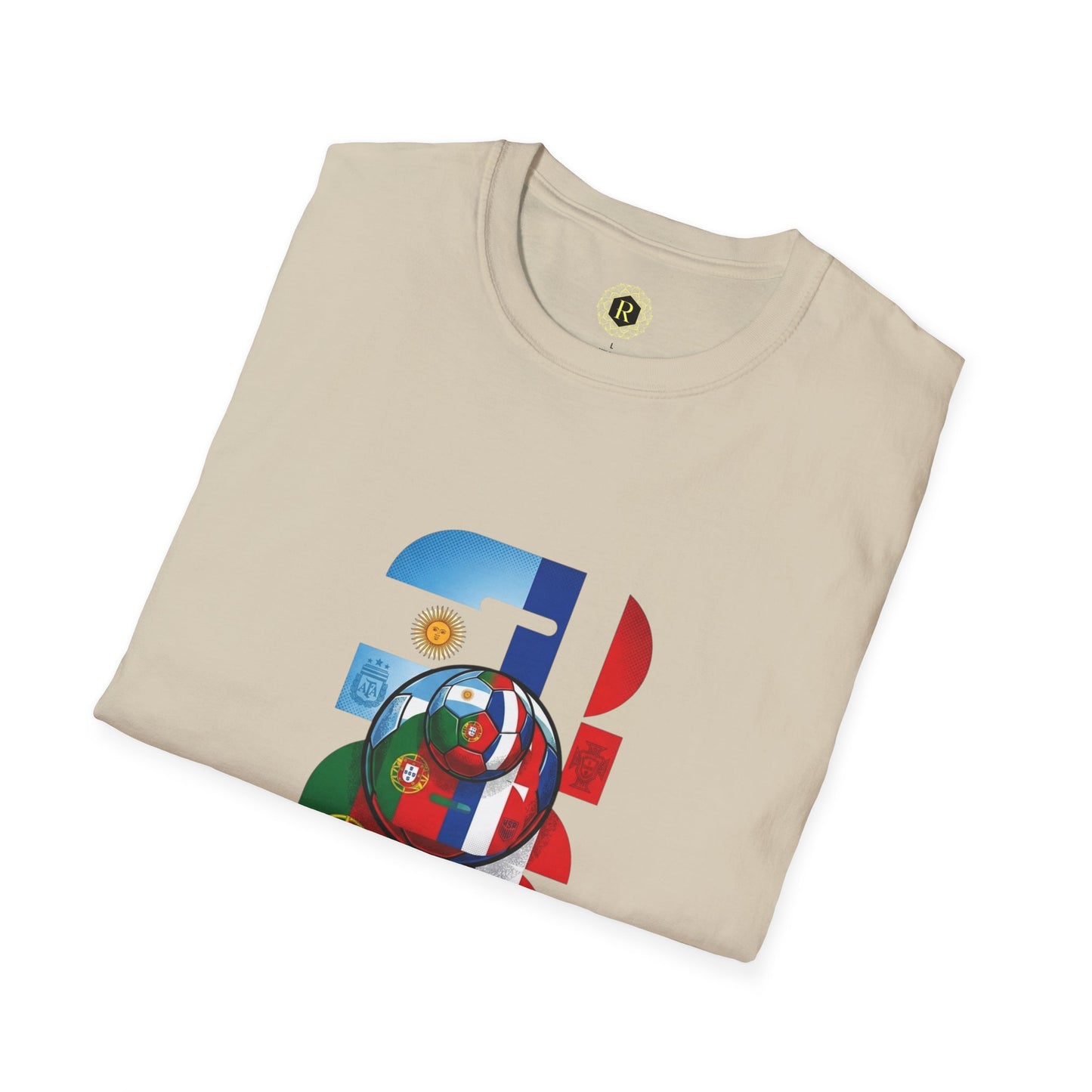 2026 Soccer World Flags T-Shirt | Football Tournament Graphic Tee
