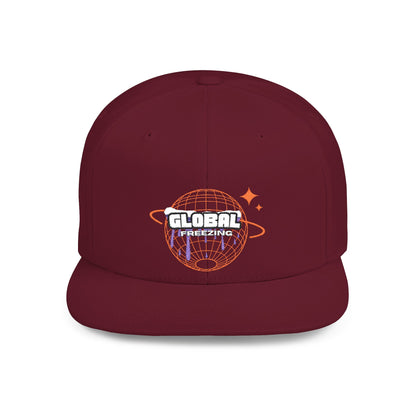 Global Snapback Cap – stylish adjustable six-panel hat for men & women. Breathable, embroidered, and perfect for gifting or casual wear.